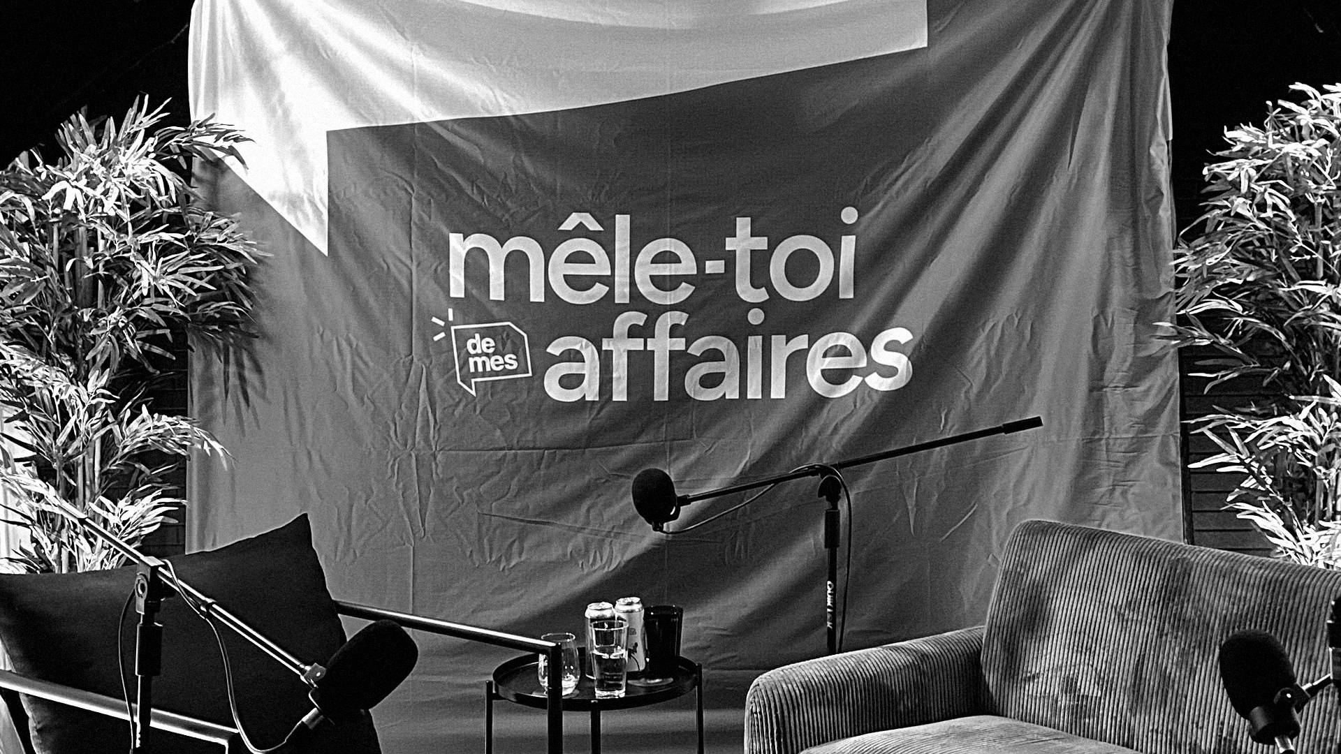 Le plateau du podcast
